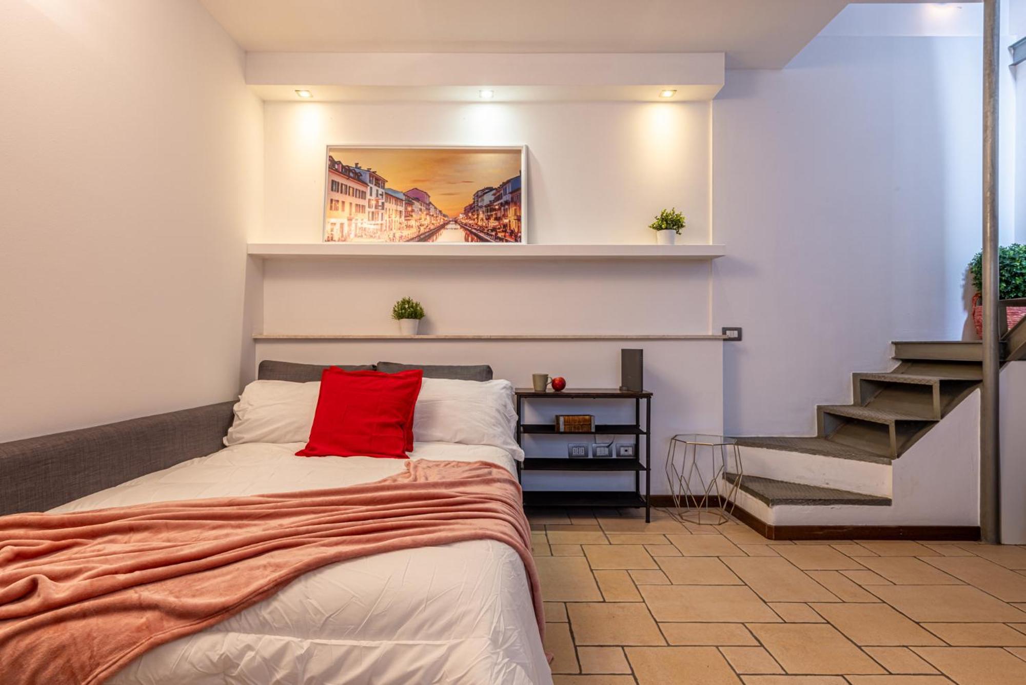 Romantic Suite Navigli - 15Min Duomo - Free Parking Мілан Екстер'єр фото