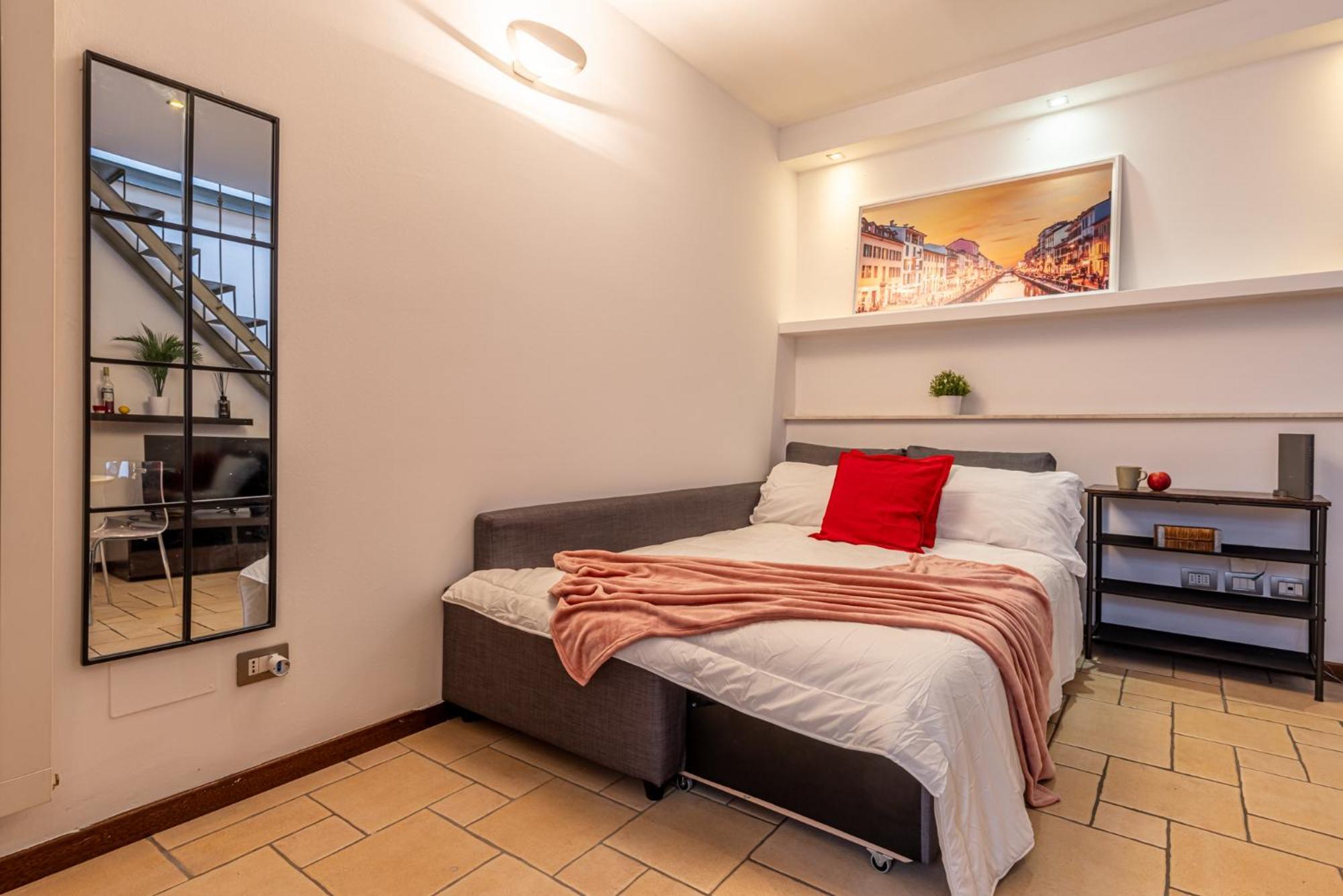 Romantic Suite Navigli - 15Min Duomo - Free Parking Мілан Екстер'єр фото